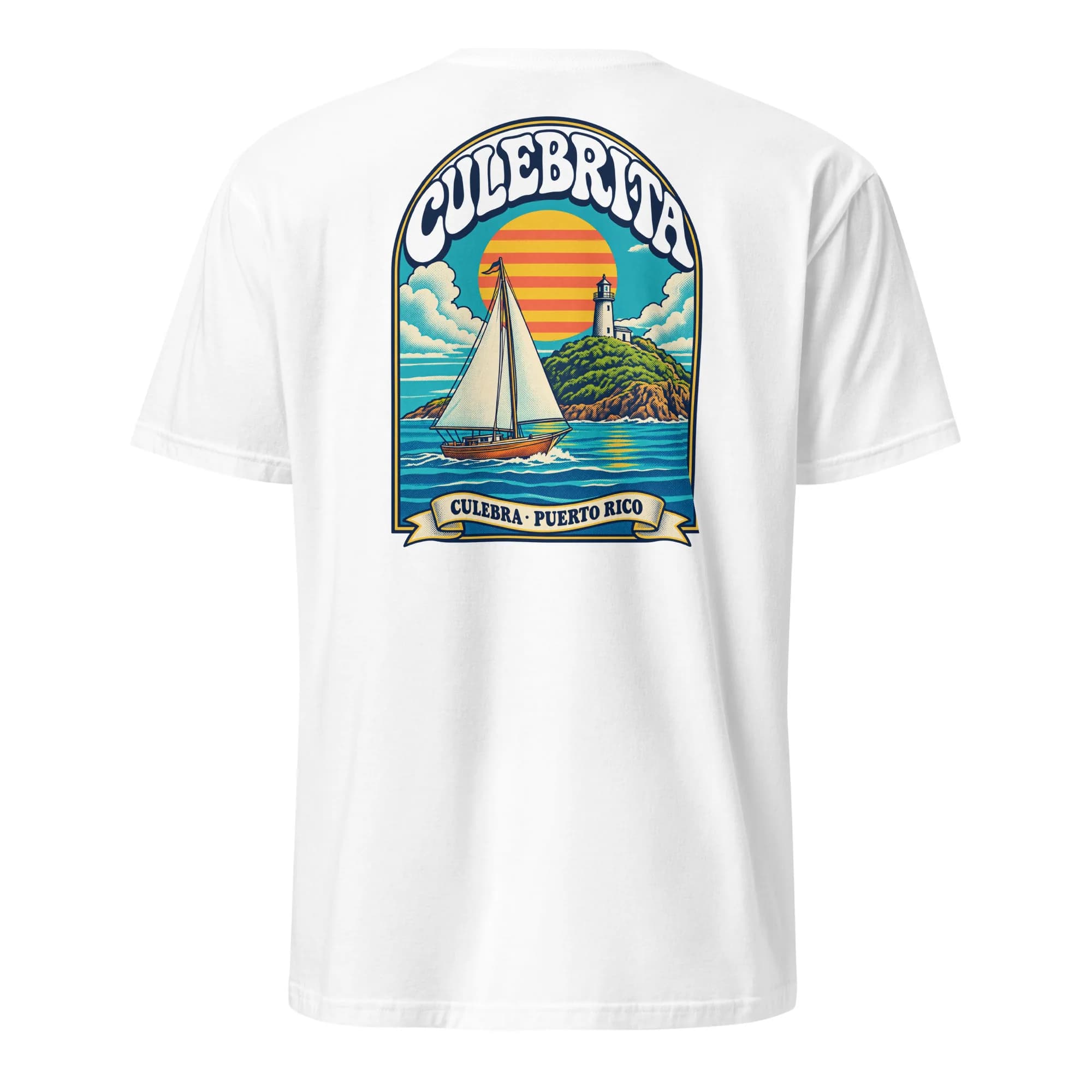 Culebrita Sailboat Poster Tee (Tee)