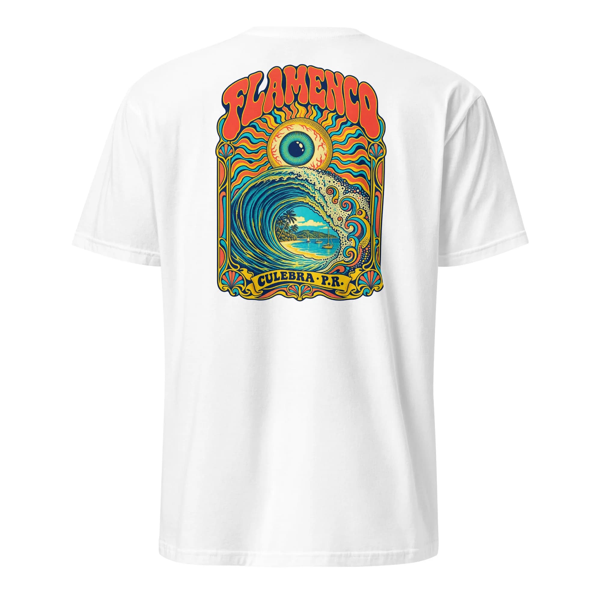 Flamenco Psychedelic Wave Tee (Tee)