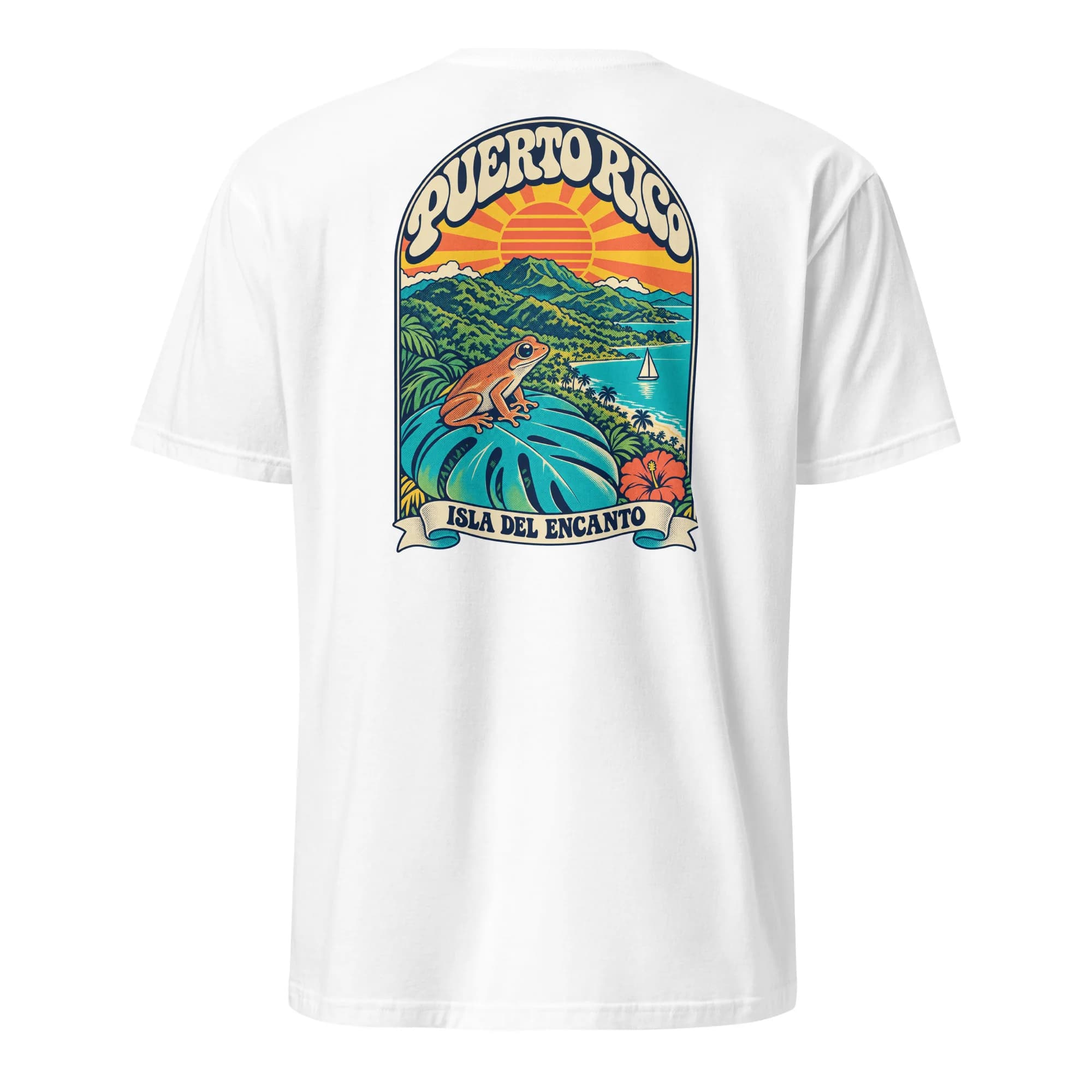 Puerto Rico Coqui Poster Tee (Tee)