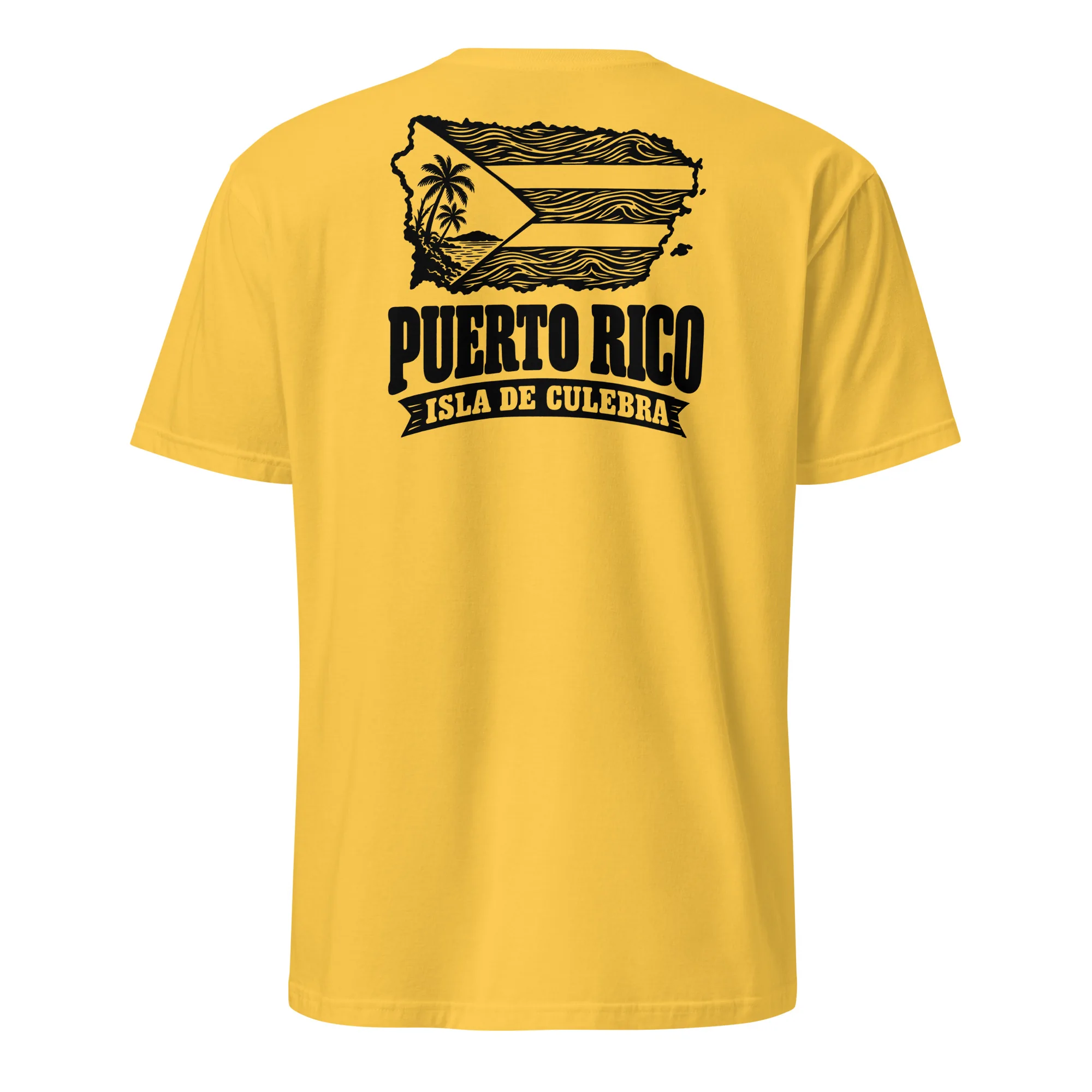 Puerto Rico Flag Stencil Tee (Tee)