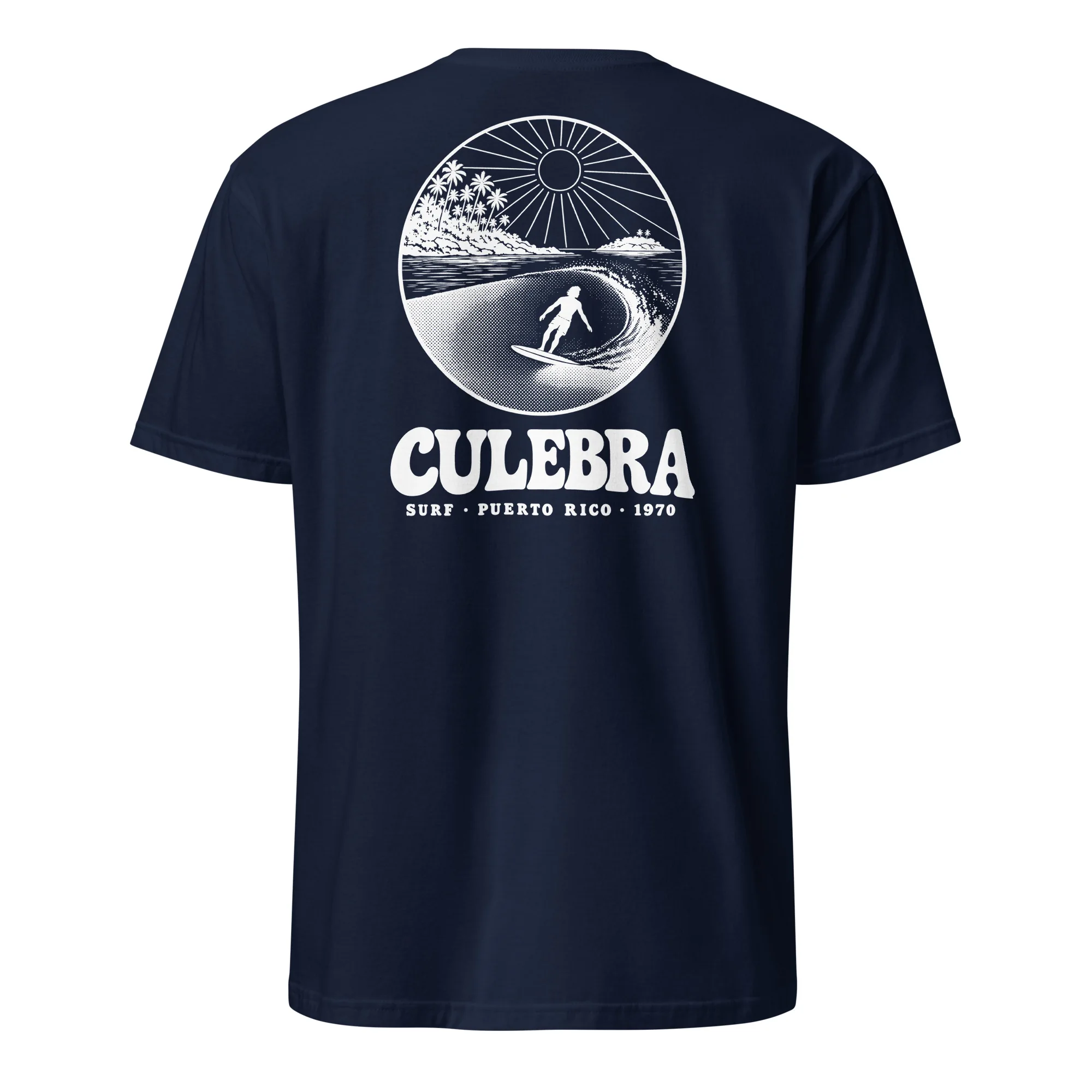 Culebra Surf 1970 Tee thumbnail, Navy