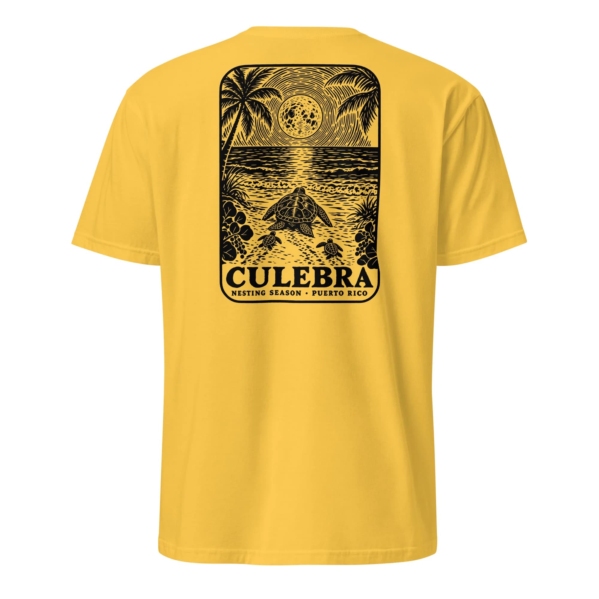 Culebra Turtle Nesting Moon Tee (Tee)