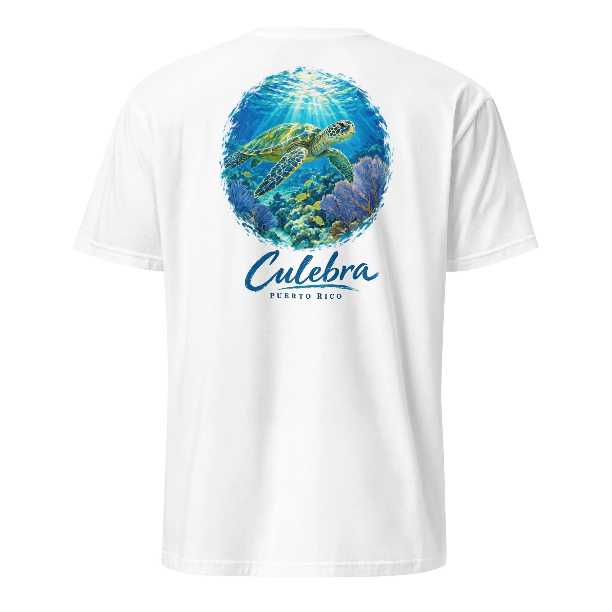 Culebra Sea Turtle Painting Tee (Tee)