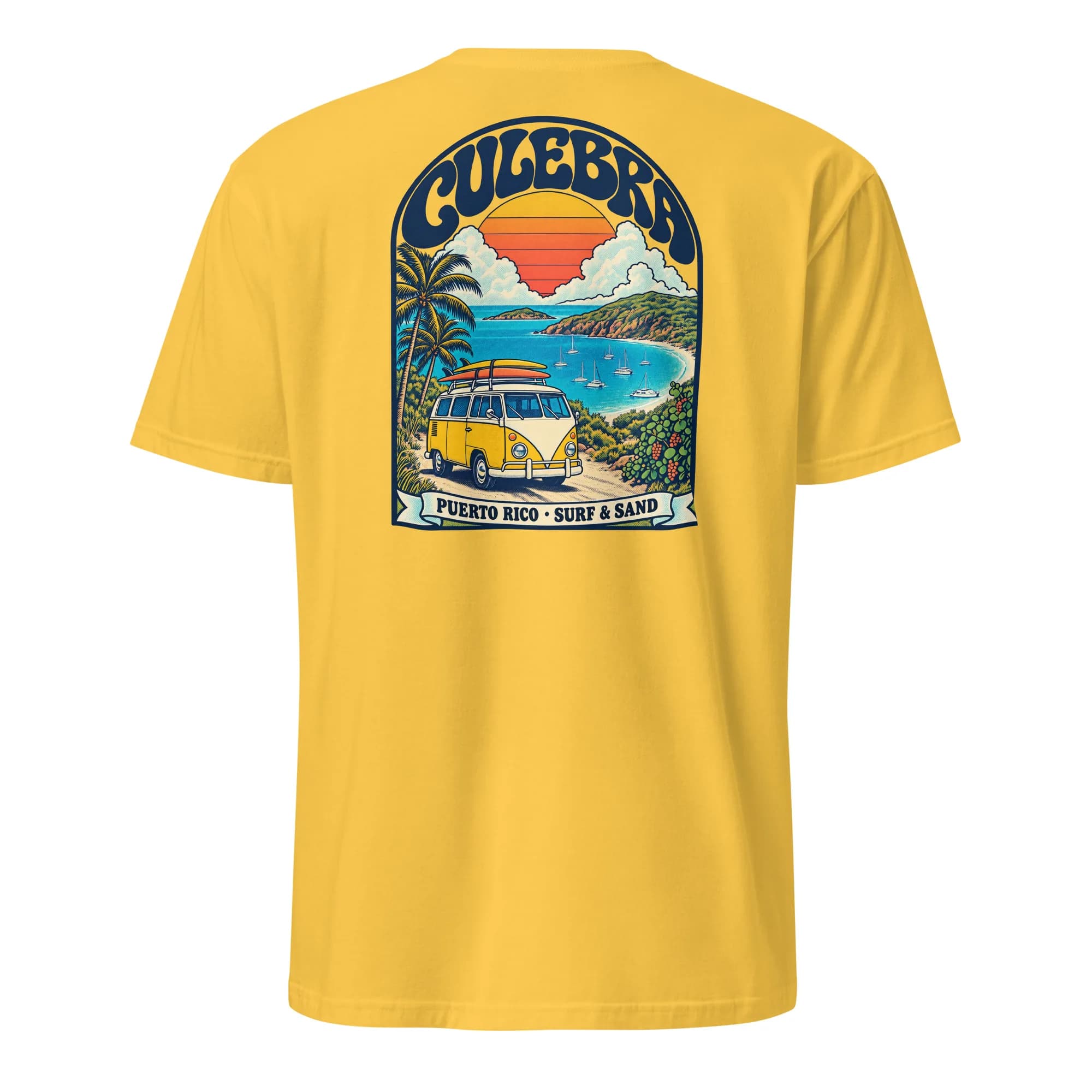 Culebra Surf Van Poster Tee (Tee)