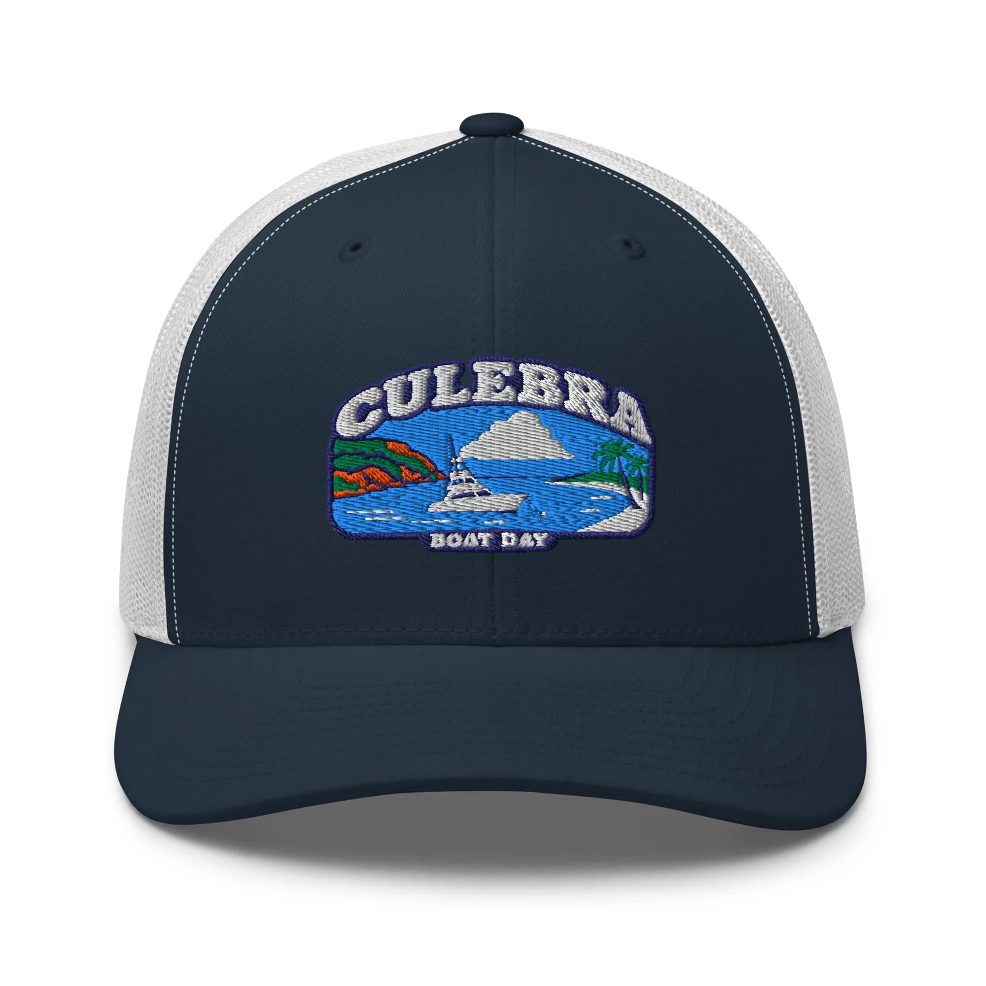 Culebra Boat Day Trucker Hat (Trucker)
