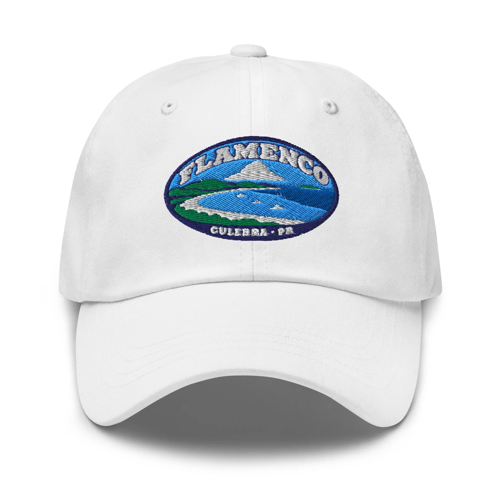 Flamenco Beach Dad Hat (Dad hat)
