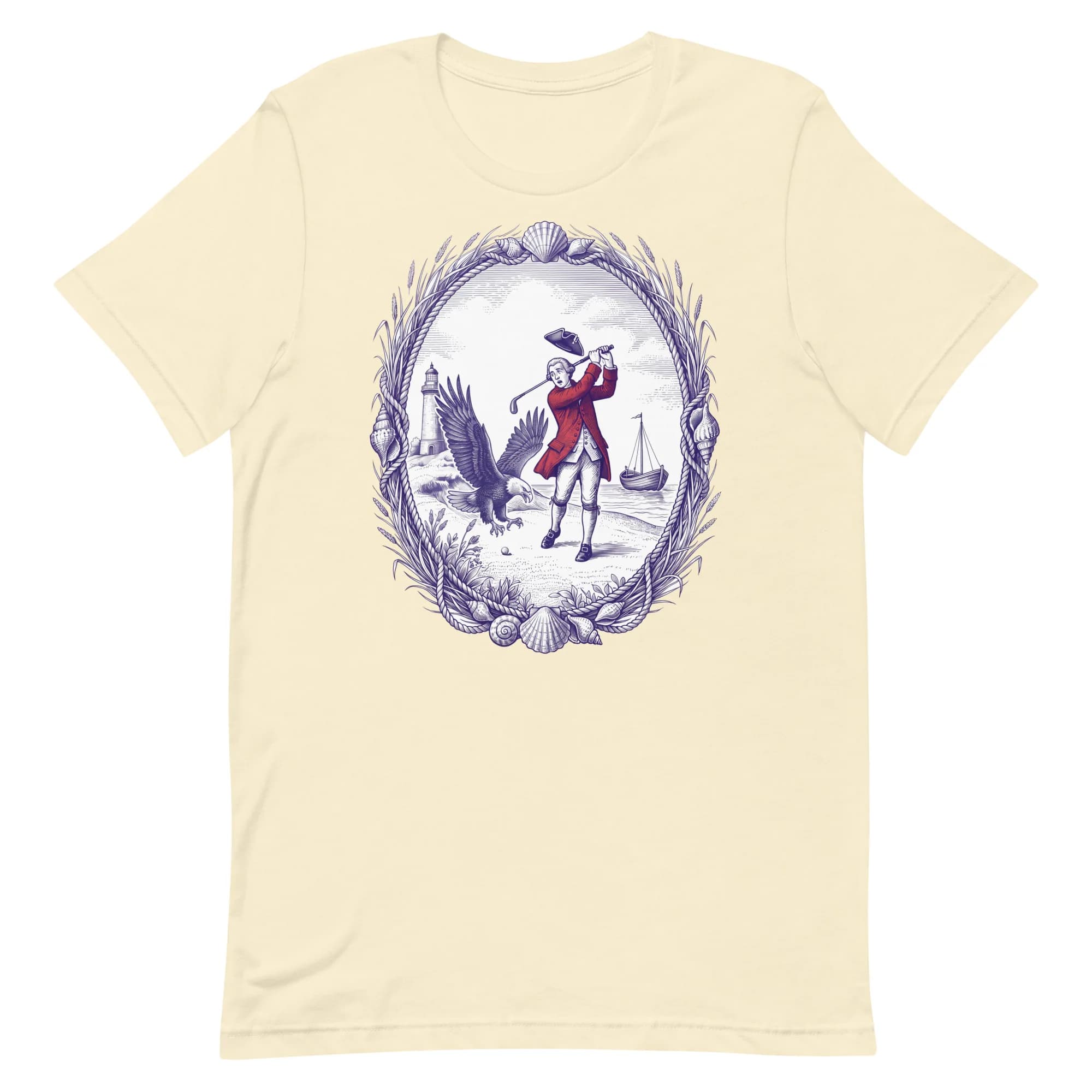 Seaside Links Mischief Tee thumbnail, Natural