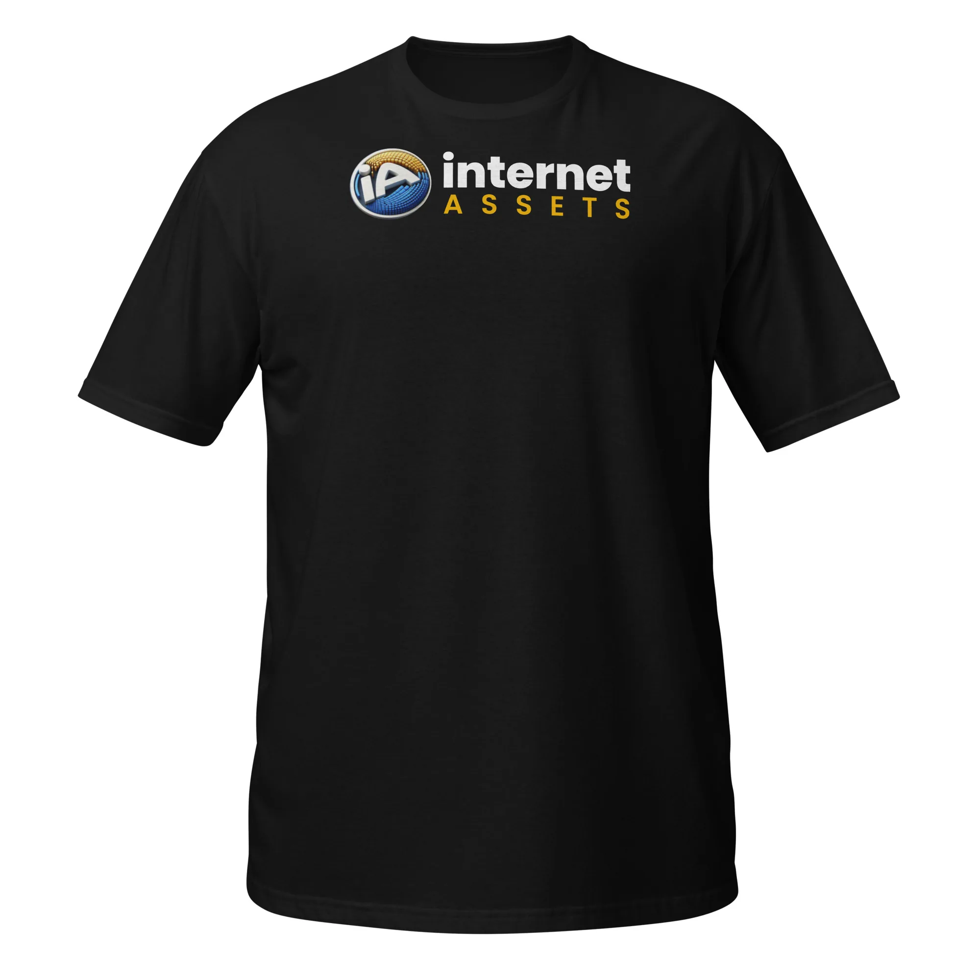 INTERNET ASSETS Logo Tee thumbnail, Black