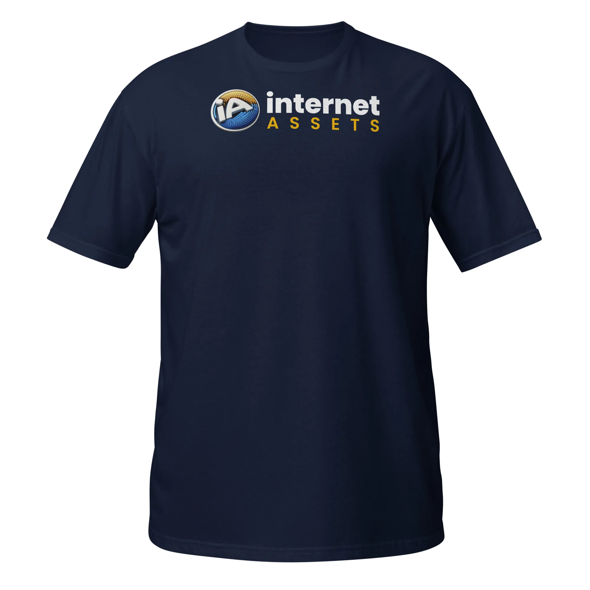 INTERNET ASSETS Logo Tee thumbnail, Navy