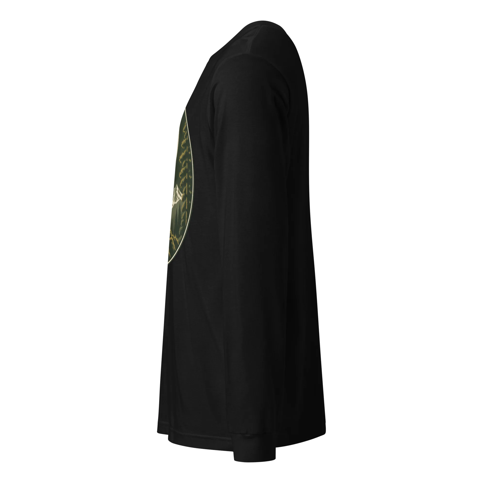 MTN High Hunter's Moon Badge Long Sleeve Tee thumbnail, Side