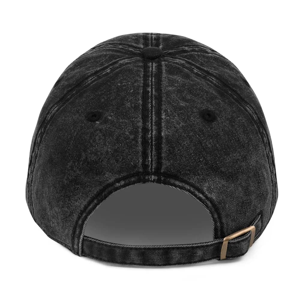 MTN High Hunter's Moon Badge Vintage Cotton Twill Cap thumbnail, Back