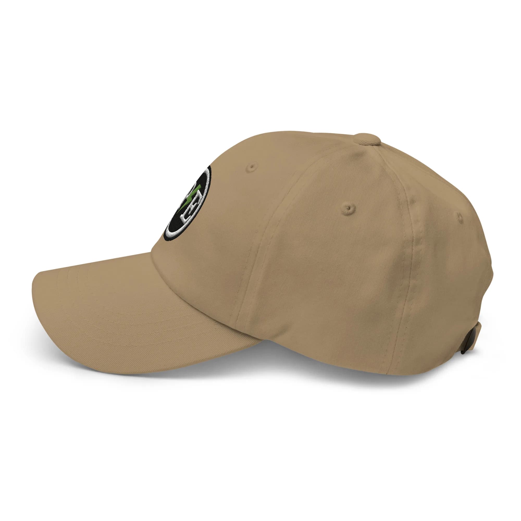 Pinetop Electric Embroidered Dad Hat thumbnail, Side