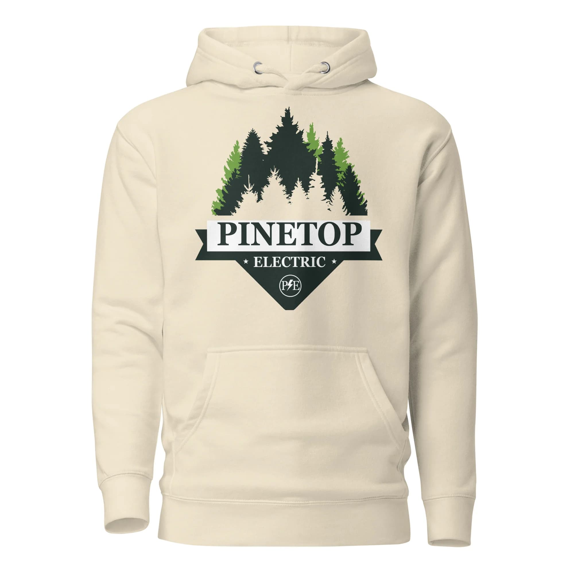 Pinetop Electric Logo Hoodie thumbnail, Bone