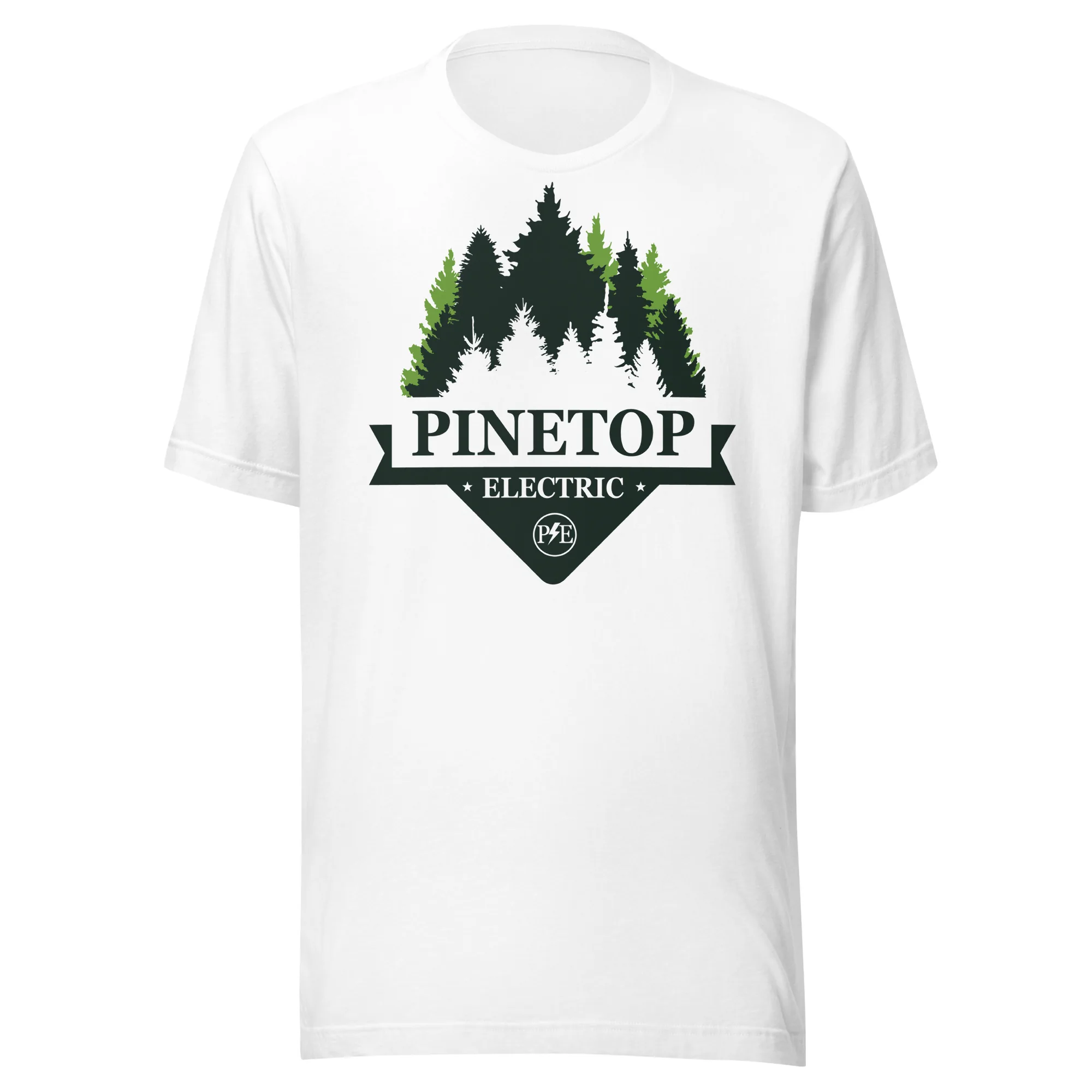 Pinetop Electric Logo Tee — White