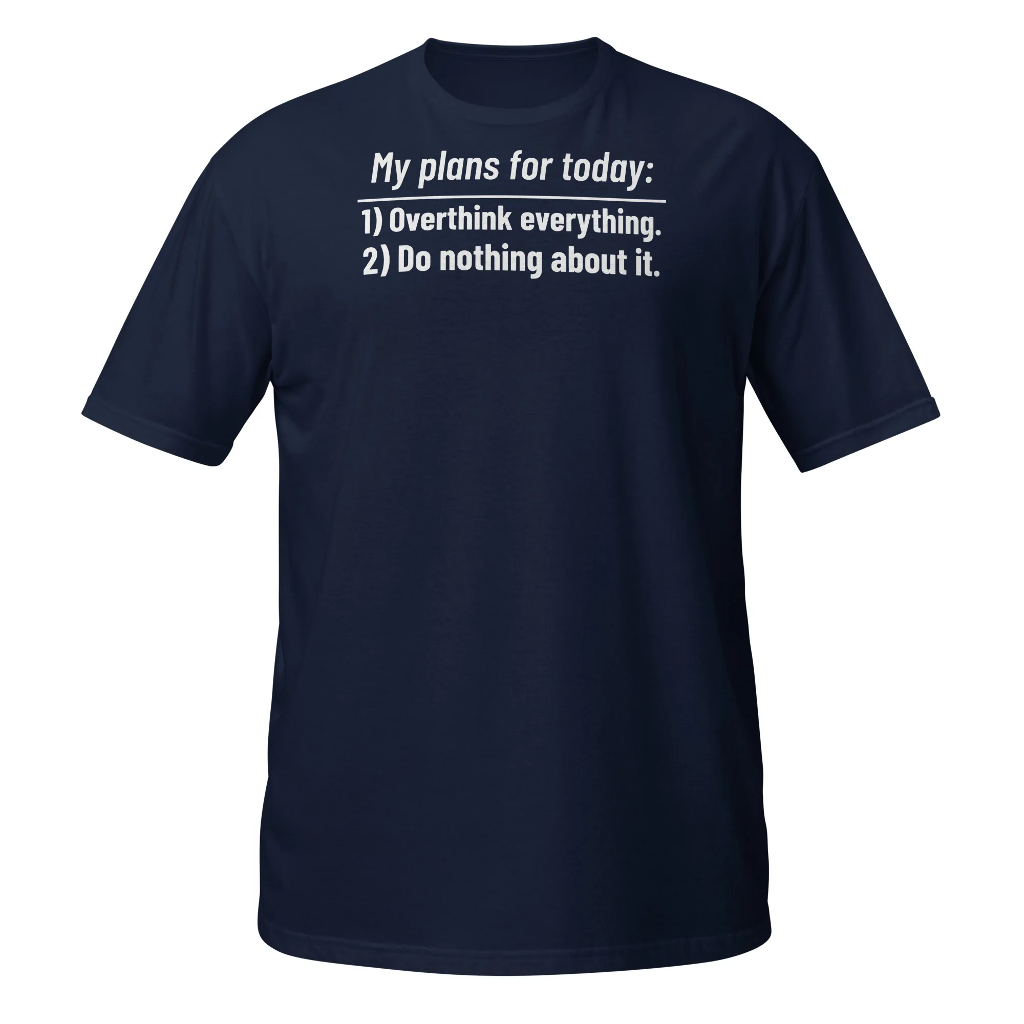 My Plans for Today Tee thumbnail, Navy