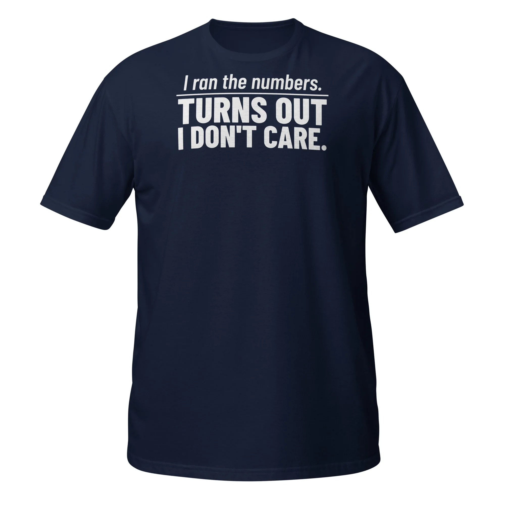 I Ran the Numbers Tee thumbnail, Navy