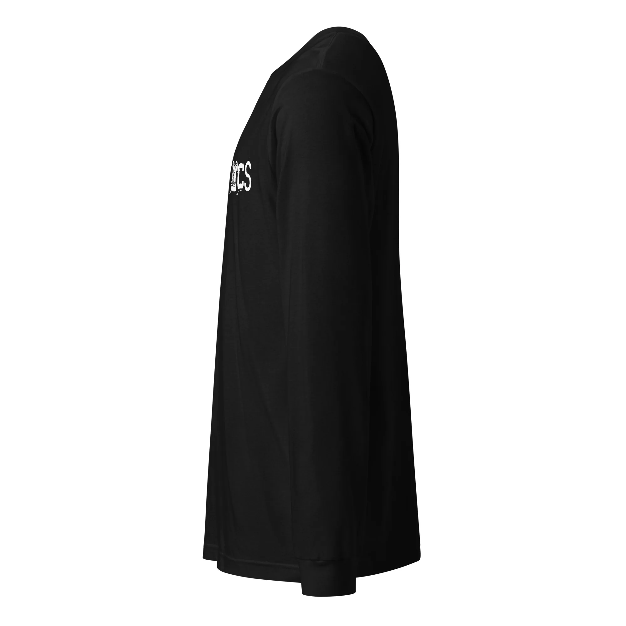 Sweet Logistics Black Logo Long Sleeve Tee thumbnail, Side