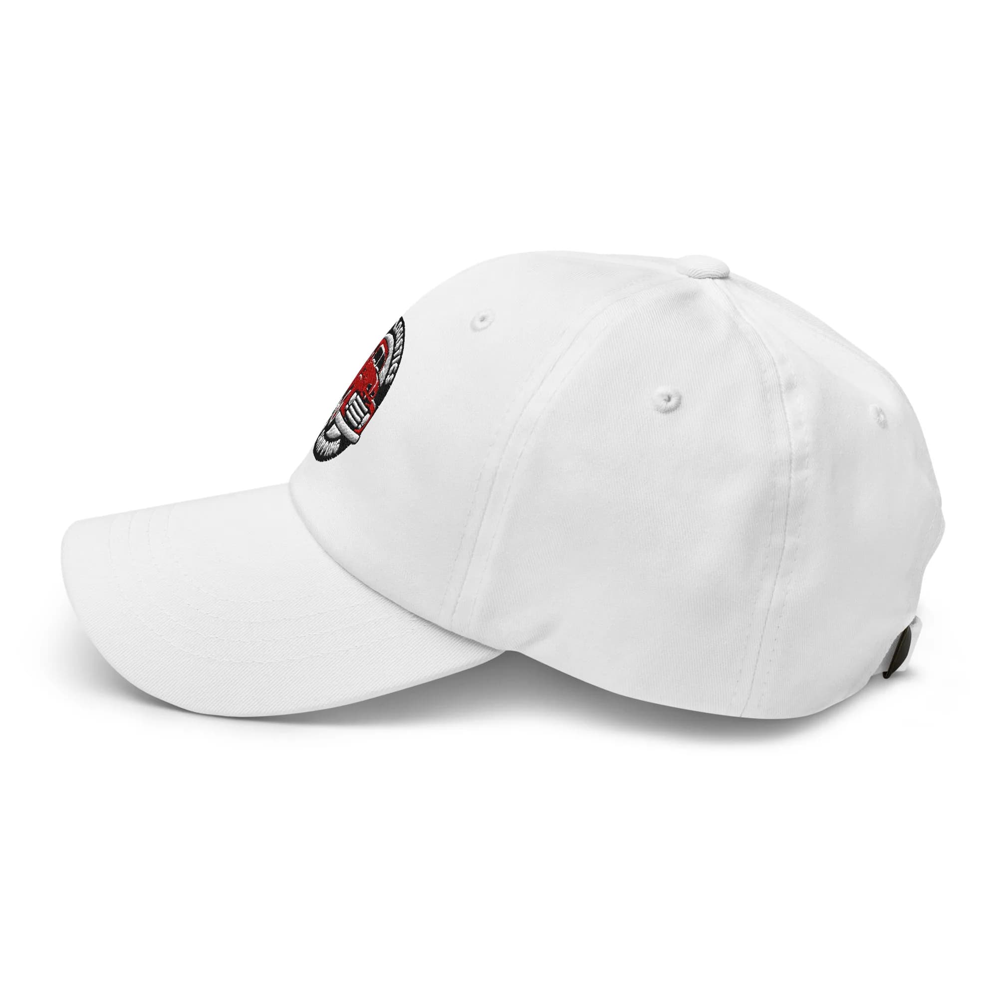 Sweet Logistics Embroidered Dad Hat thumbnail, Side