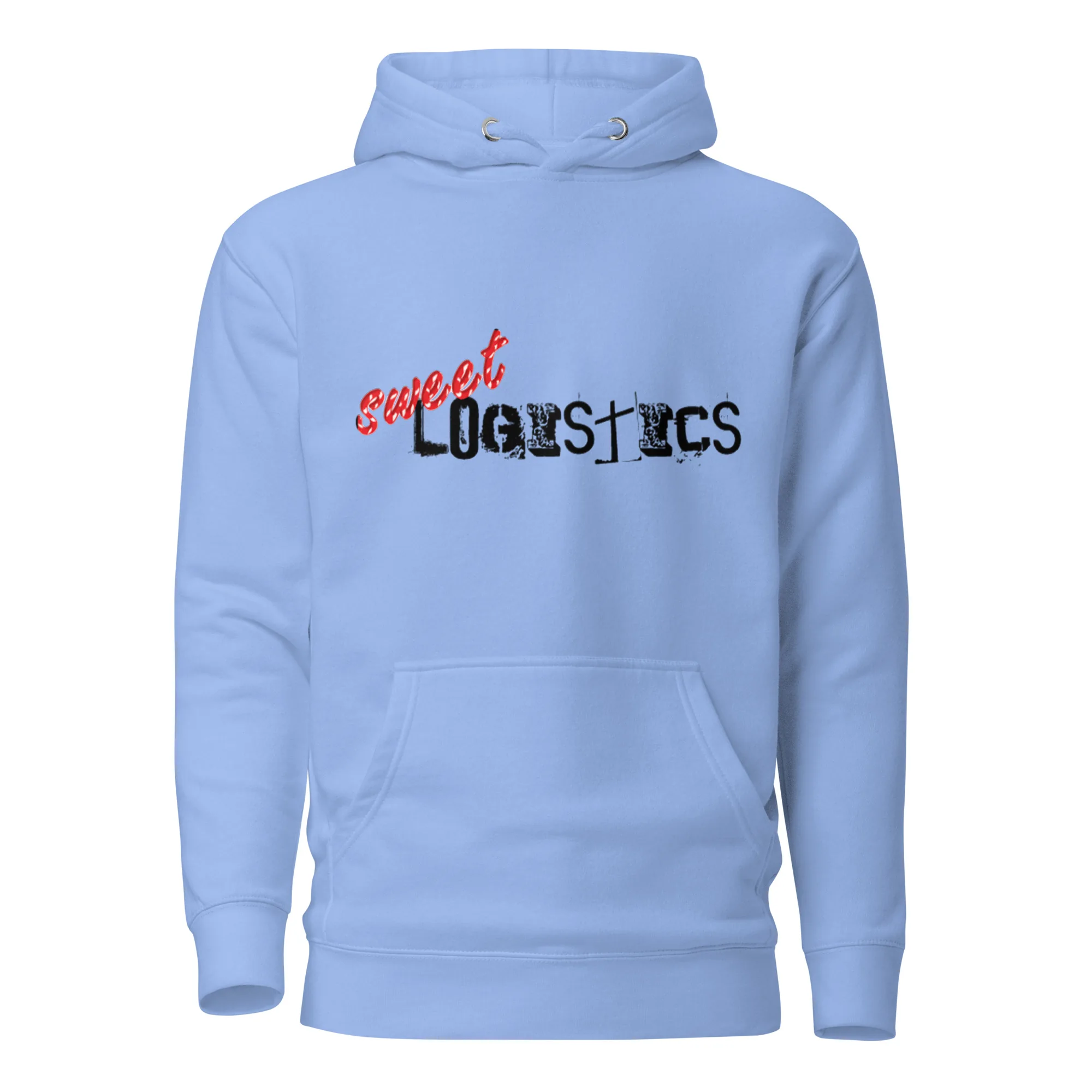 Sweet Logistics Logo Hoodie thumbnail, Carolina Blue