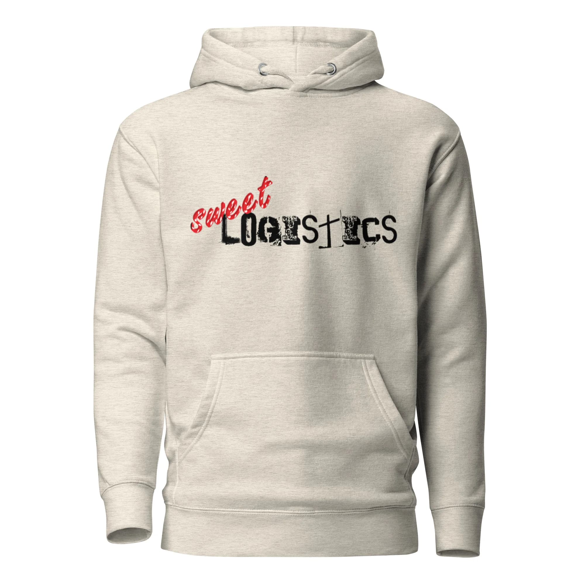 Sweet Logistics Logo Hoodie thumbnail, Oatmeal Heather