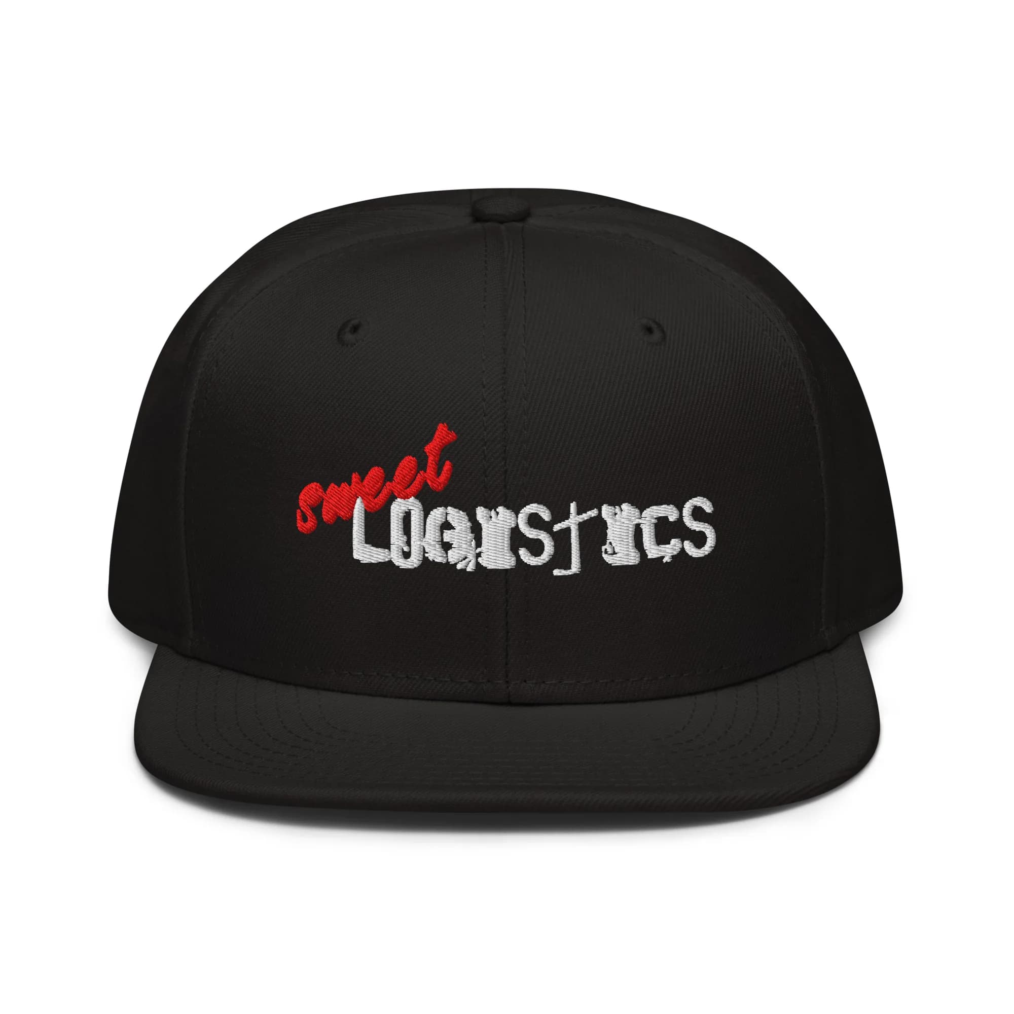 Sweet Logistics Logo Snapback thumbnail, Black