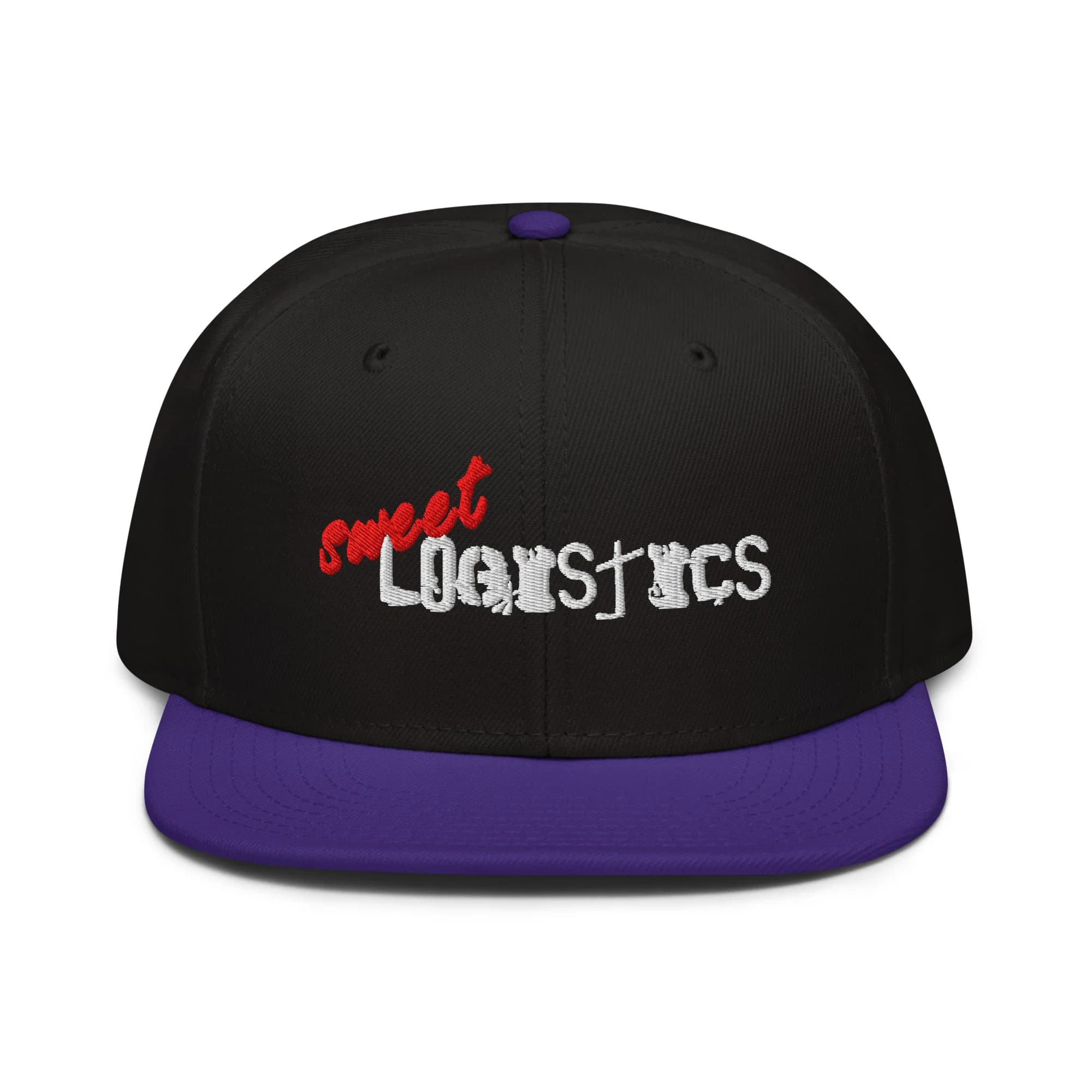 Sweet Logistics Logo Snapback thumbnail, Purple / Black / Black