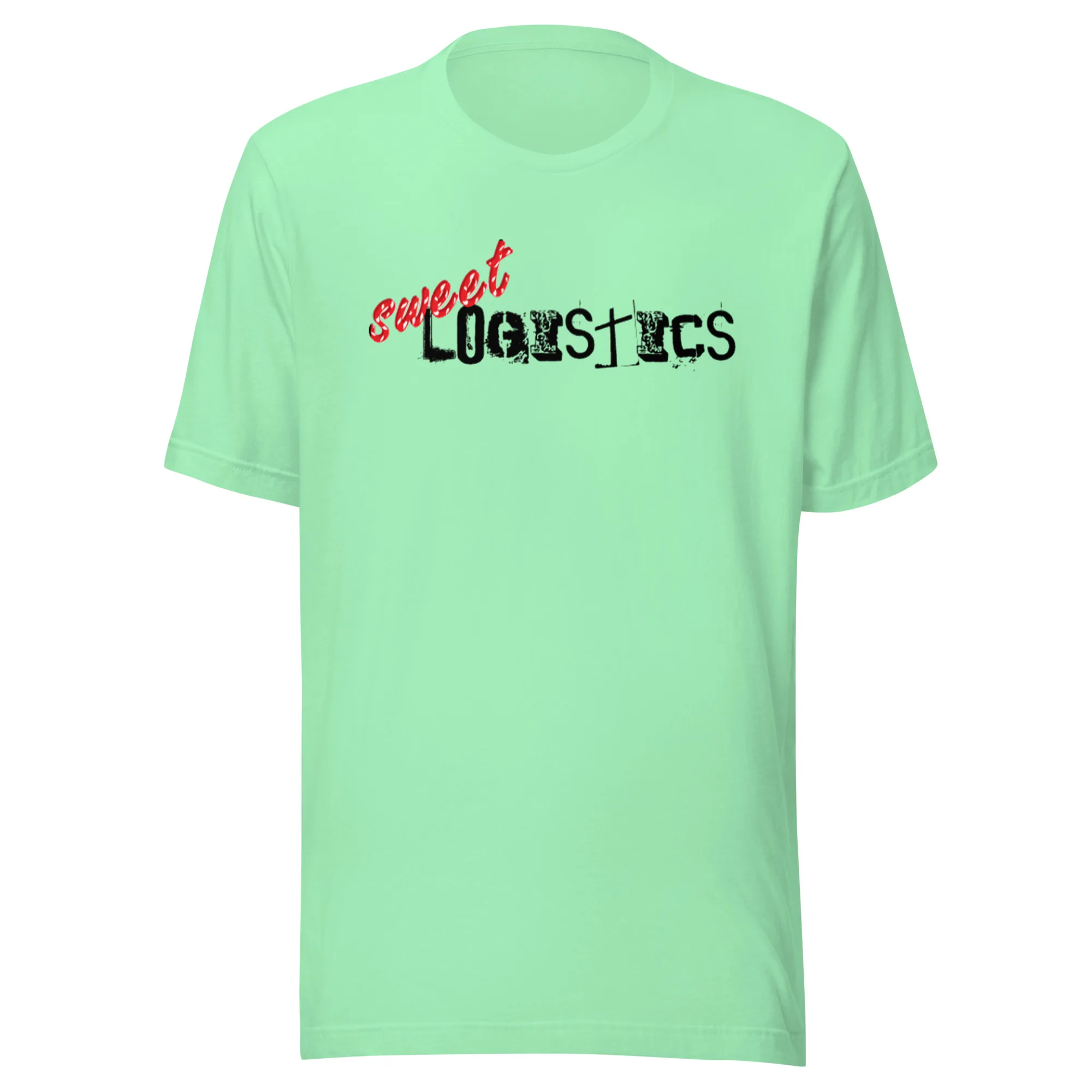 Sweet Logistics Logo Tee thumbnail, Mint
