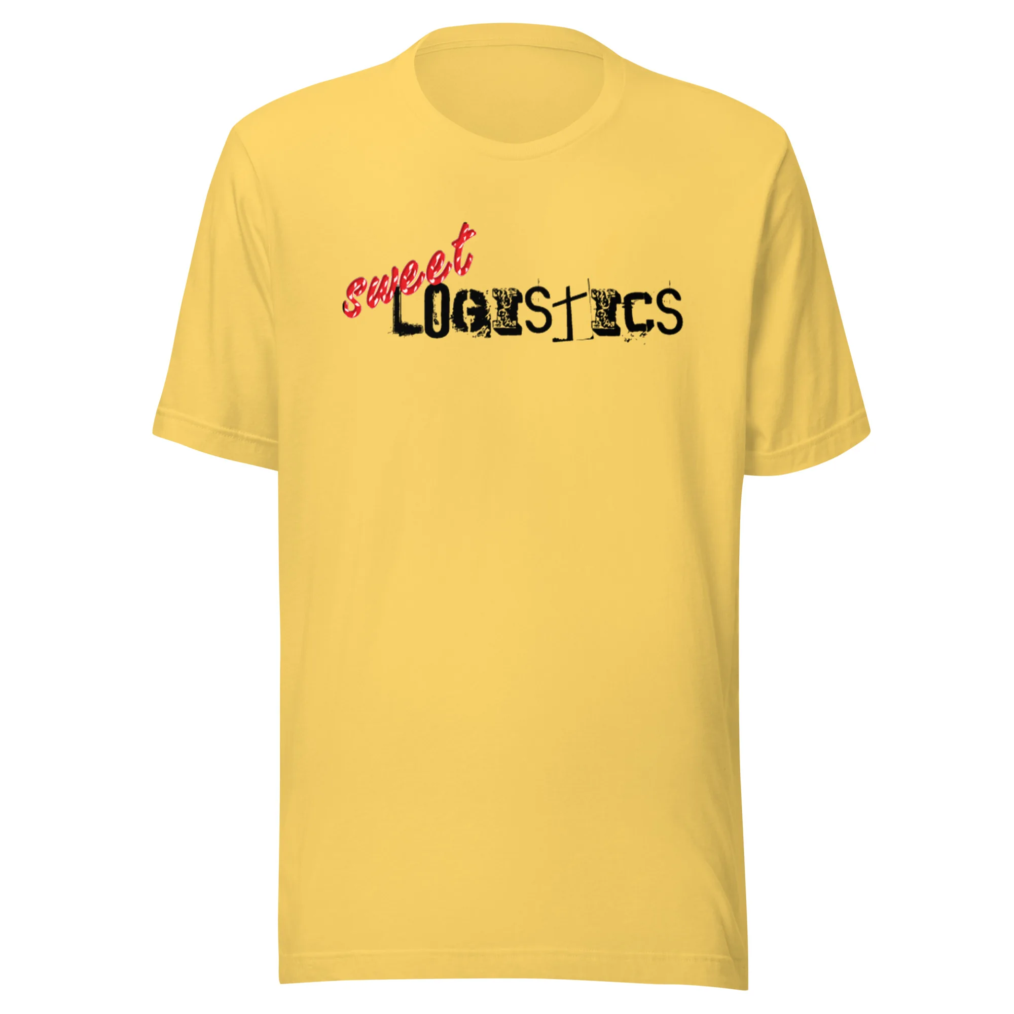 Sweet Logistics Logo Tee thumbnail, Yellow