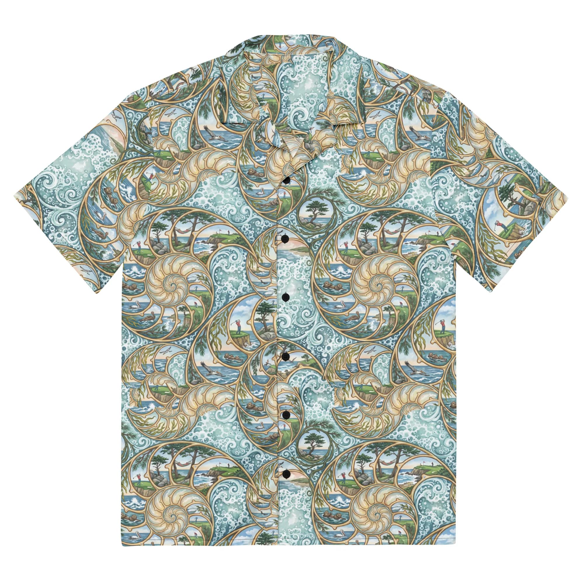 Monterey Nautilus Golf Button Shirt (Button shirt)