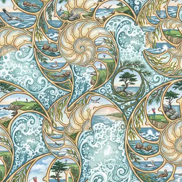 Monterey Nautilus style