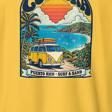 Culebra Surf Van Poster style